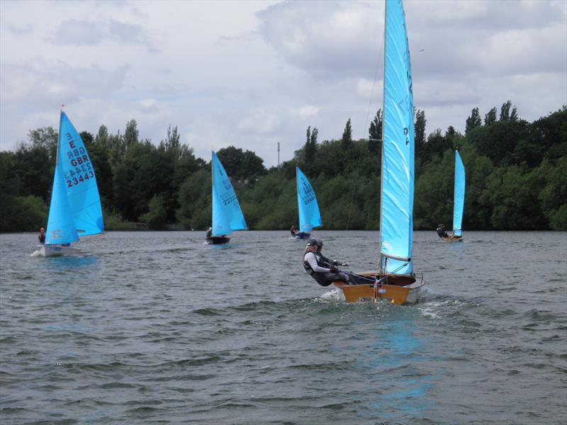 Midland Enterprise Open photo copyright Dan Barrett taken at Midland Sailing Club and featuring the Enterprise class