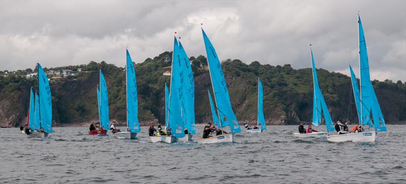 Day 2 of the Enterprise Nationals at Tenby photo copyright Alistair Mackay taken at Tenby Sailing Club and featuring the Enterprise class