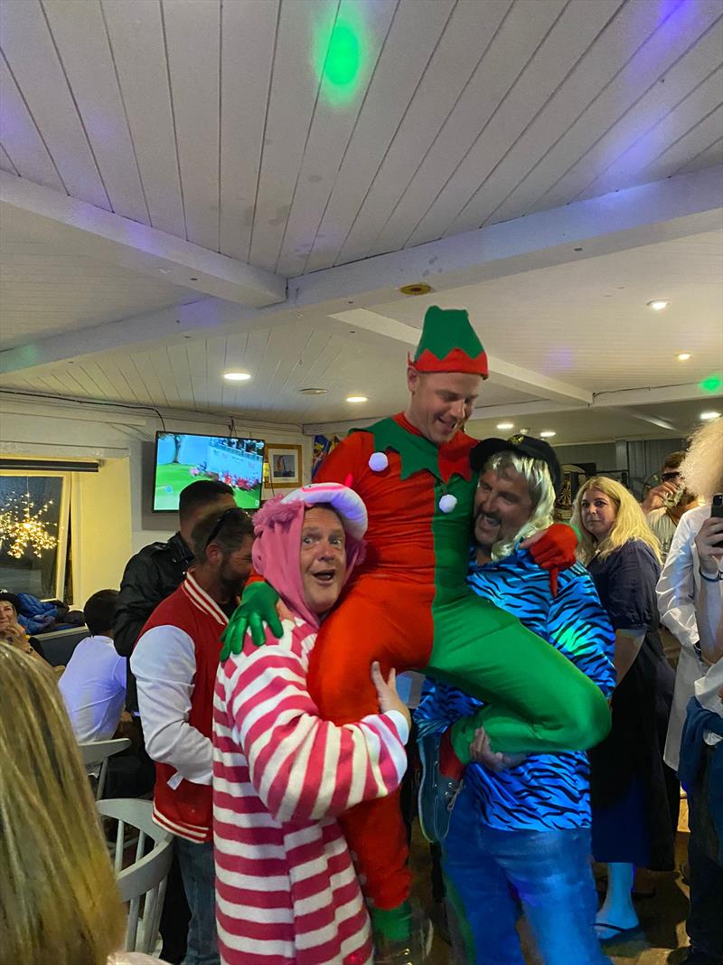 Fancy dress during the Enterprise Nationals at Tenby photo copyright Alistair Mackay taken at Tenby Sailing Club and featuring the Enterprise class