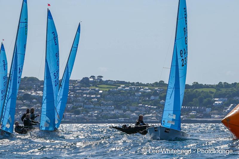 Enterprise Nationals at Penzance day 2 photo copyright Lee Whitehead / www.photolounge.co.uk taken at Penzance Sailing Club and featuring the Enterprise class