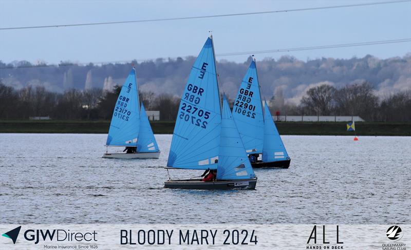 GJW Direct 48th Bloody Mary photo copyright Mark Jardine taken at Queen Mary Sailing Club and featuring the Enterprise class