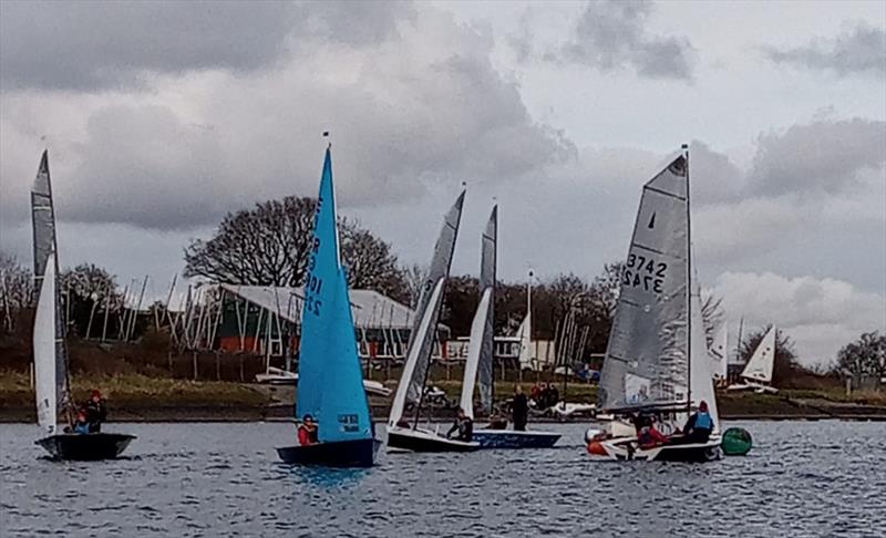 Bartley Beast 2023/24 Week 4 photo copyright Nigel Hudson taken at Bartley Sailing Club and featuring the Enterprise class