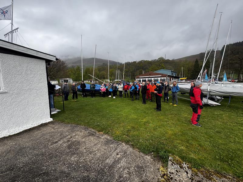 Enterprises at the Loch Earn First Fling photo copyright Megan Campbell & Nicol Halcrow taken at Loch Earn Sailing Club and featuring the Enterprise class