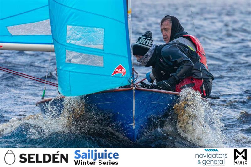 Seldén Sailjuice Winter Series during 2025 photo copyright Tim Olin / www.olinphoto.co.uk taken at  and featuring the Enterprise class