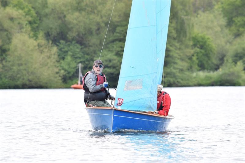 Allan and Hugh during the Tamworth Enterprise Open photo copyright Matt Whitfield taken at Tamworth Sailing Club and featuring the Enterprise class