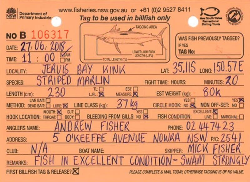 Tag cards photo copyright NSW DPI taken at  and featuring the Environment class