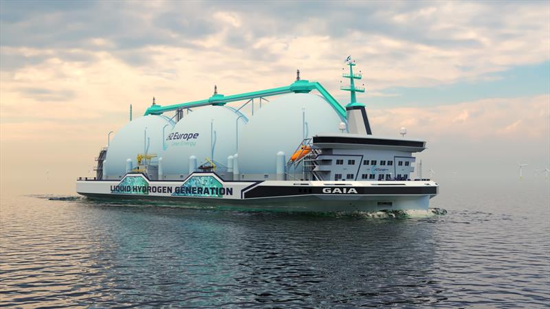 New class of hydrogen ship design will revolutionise renewables market photo copyright C-Job Naval Architects taken at  and featuring the Environment class