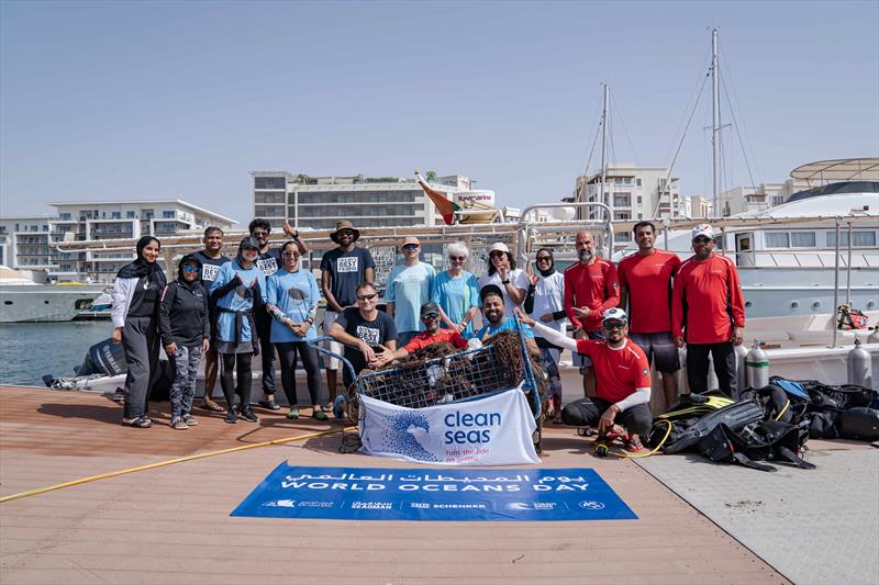 Proudly marking World Ocean Day - photo © Oman Sail