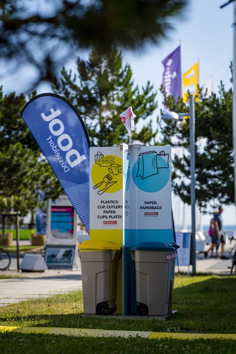 Waste separation will be emphasised in a particularly striking way during Kiel Week photo copyright Sascha Klahn / Kieler Woche taken at Kieler Yacht Club and featuring the Environment class