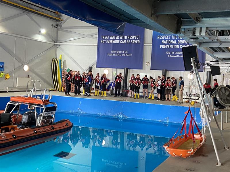 MDL's RNLI water safety training photo copyright MDL Marinas taken at  and featuring the Environment class