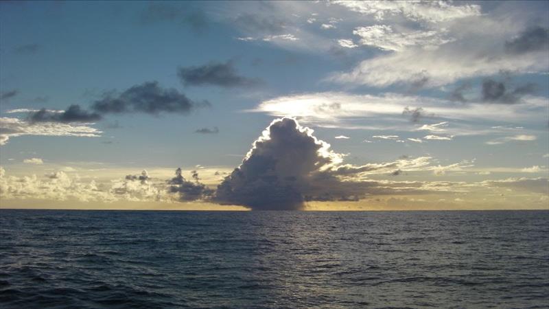 Local cloud formations - ITCZ - photo © Global Solo Challenge