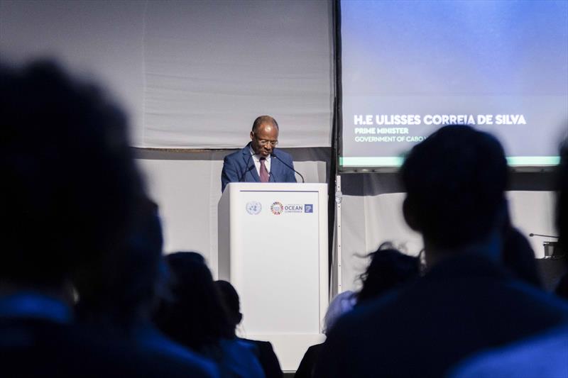 Prime Minister Ulisses Correia e Silva at The Ocean Race's ocean rights event at the UN Ocean Conference - photo © Cherie Bridges / The Ocean Race