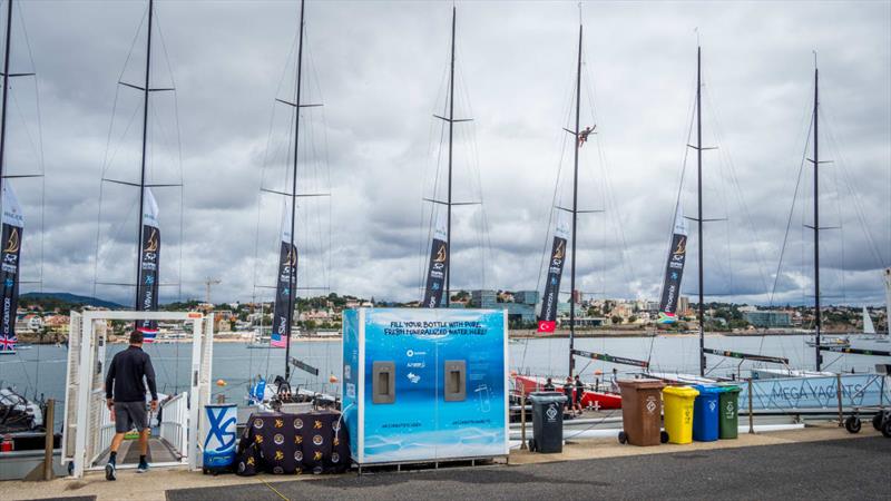 Dockside Bluewater water statios helps keep 52 Super Series crews and support staff safely hydrated with great tasting water while also protecting the oceans from single-use plastic water bottles photo copyright Bluewater taken at  and featuring the Environment class