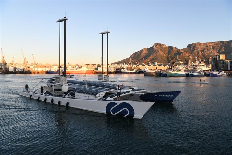 Energy Observer's stopover in Cape Town - photo © Energy Observer Productions - Agathe Roullin