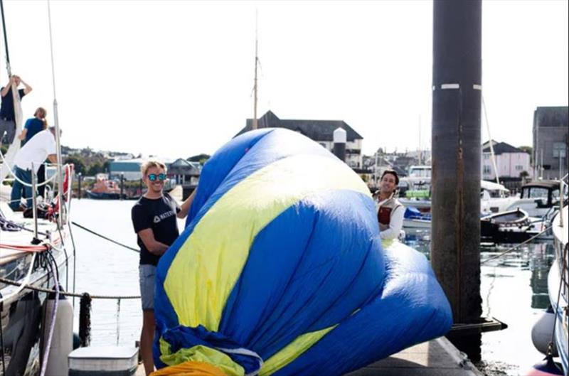 Waterhaul spinnaker - photo © Clean Sailors