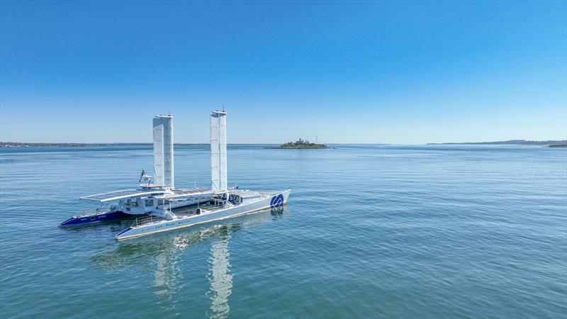 Energy Observer makes her final stop in Boston - photo © Energy Observer Productions - George Conty