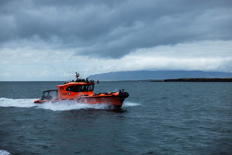 Icelandic SAR boat photo copyright Hefring Marine taken at  and featuring the Environment class