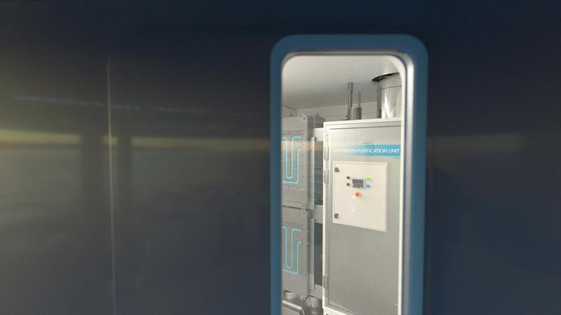 EO3 purifier system photo copyright Kadeg Boucher taken at  and featuring the Environment class