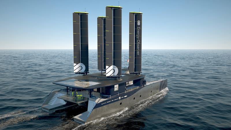 EO3 sailing - exterior view photo copyright Kadeg Boucher taken at  and featuring the Environment class