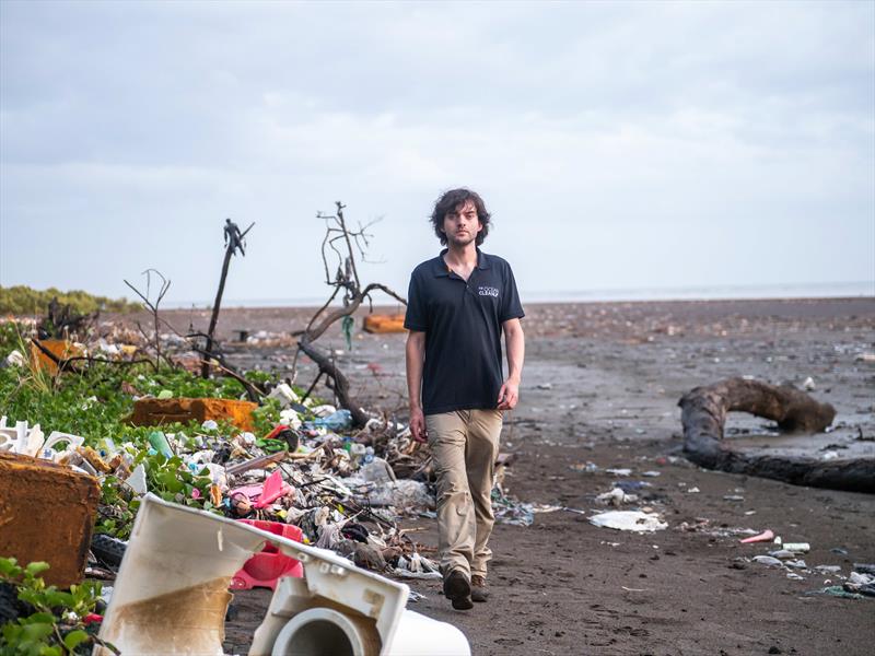 Boyan Slat, CEO of The Ocean Cleanup, in Panama photo copyright The Ocean Cleanup taken at Alice River Anglers Club and featuring the Environment class