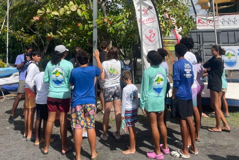 Youth sailors launch environmental initiative in Saint Vincent and the Grenadines - photo © SVG Sailing