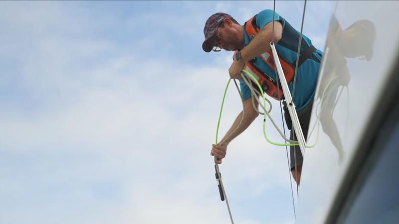 St. Maarten Heineken Regatta welcomed a marine acoustician onboard with race committee to monitor whale presence on the race course and alert the fleet photo copyright Volano Media taken at Sint Maarten Yacht Club and featuring the Environment class