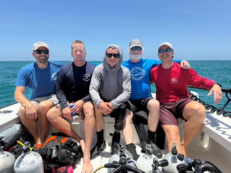 Mote Marine Laboratory collaborates with combat wounded veterans and students to advance coral reef restoration and research photo copyright Kathryn Gentile taken at  and featuring the Environment class