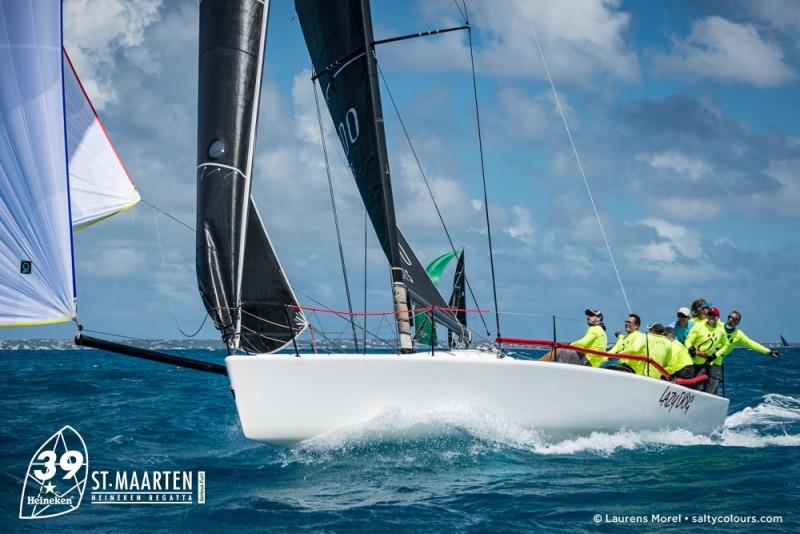 Esse 850 boat at 39th St. Maarten Heineken Regatta, Day 2 photo copyright Laurens Morel taken at Sint Maarten Yacht Club and featuring the Esse 850 IC class