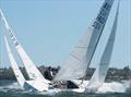 Webster (L) versus Ahern (R) – from day one © Geographe Bay Yacht Club
