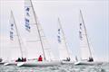 Etchells UK South Coast Championship held in light winds © Jan Ford