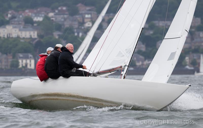 Diablo on day 1 of the Old Pulteney Mudhook Regatta photo copyright Neill Ross taken at Mudhook Yacht Club and featuring the Etchells class