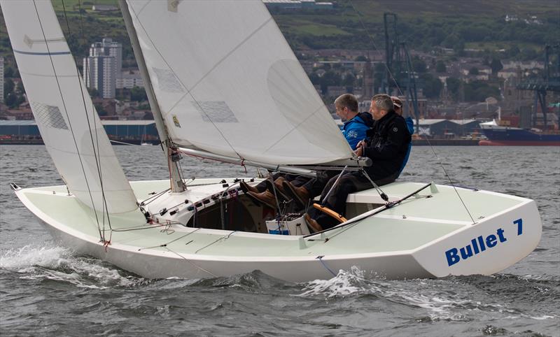 Bullet 7 at the 2018 Mudhook Regatta photo copyright Neill Ross taken at Mudhook Yacht Club and featuring the Etchells class