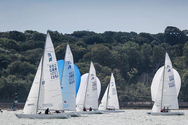 Etchells at Lendy Cowes Week photo copyright Paul Wyeth / Lendy Cowes Week taken at Cowes Combined Clubs and featuring the Etchells class