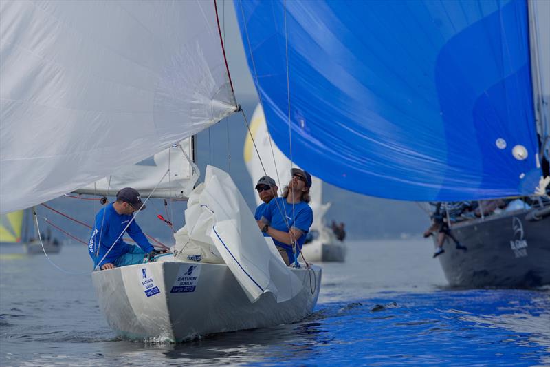 Largs Regatta Festival 2019 photo copyright Marc Turner / www.pfmpictures.co.uk taken at Largs Sailing Club and featuring the Etchells class