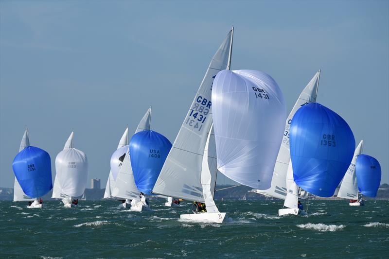 2020 Etchells British Nationals at Cowes photo copyright Rick Tomlinson / www.rick-tomlinson.com taken at Royal London Yacht Club and featuring the Etchells class