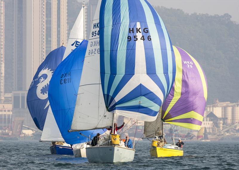 HKRNVR Memorial Vase  photo copyright Guy Nowell / RHKYC taken at  and featuring the Etchells class