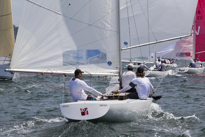 Top 40 in the Silver Goblet's 2017 - Etchells NSW Championship photo copyright Andrea Francolini taken at Royal Sydney Yacht Squadron and featuring the Etchells class