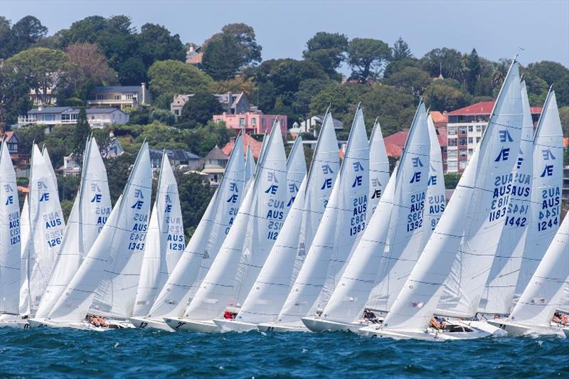 Etchells NSW champ hectic start on day 3 - photo © Andrea Francolini