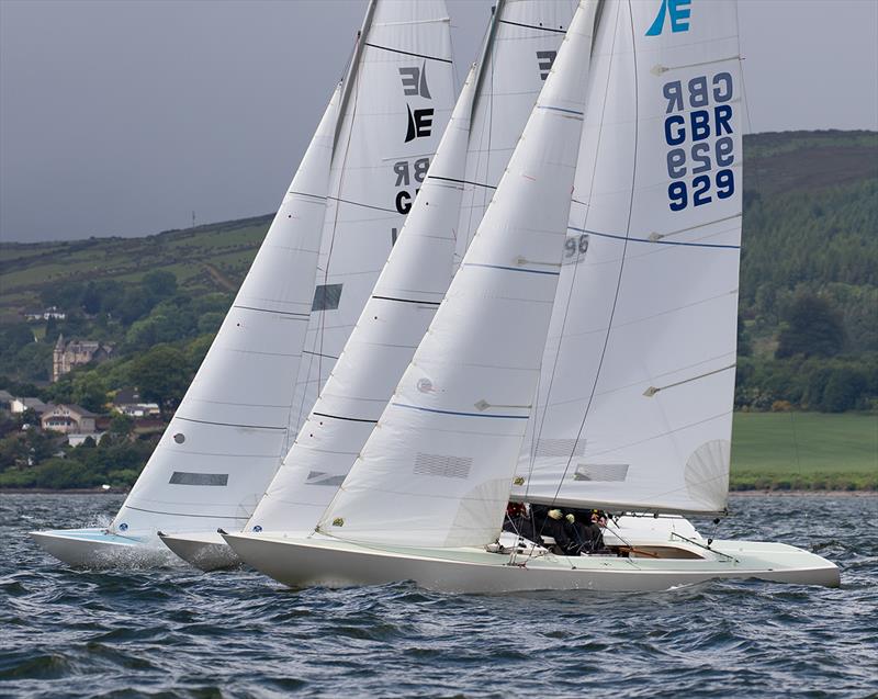 Bullet 7 on day 1 at the 2018 Mudhook Regatta photo copyright Neill Ross taken at Mudhook Yacht Club and featuring the Etchells class