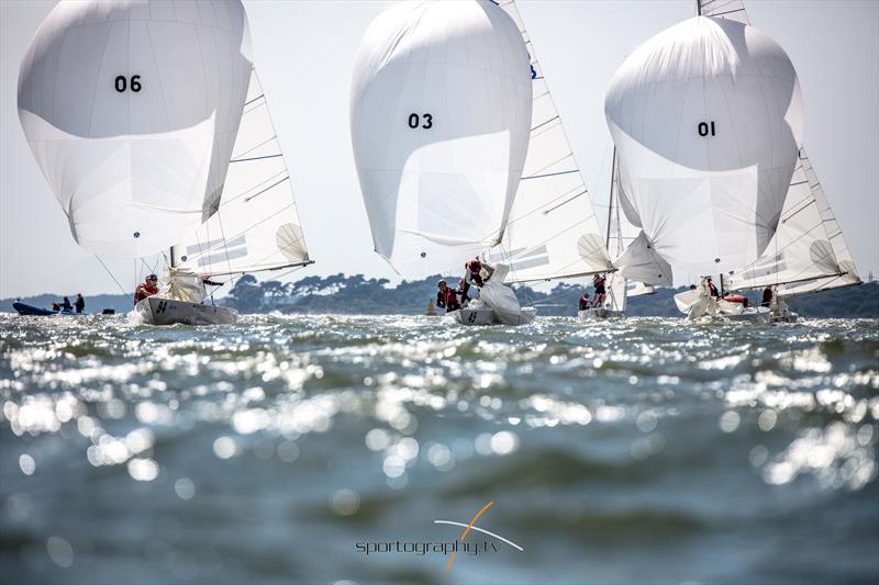 The Gertrude Cup 2018 photo copyright Alex & David Irwin / www.sportography.tv taken at Royal Thames Yacht Club and featuring the Etchells class