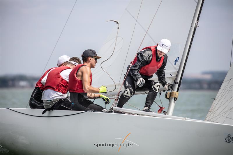 The Gertrude Cup 2018 photo copyright Alex & David Irwin / www.sportography.tv taken at Royal Thames Yacht Club and featuring the Etchells class