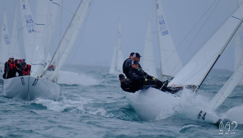 Etchells Pre Worlds - Day 1 photo copyright Mitchell Pearson / SurfSailKite taken at Royal Queensland Yacht Squadron and featuring the Etchells class