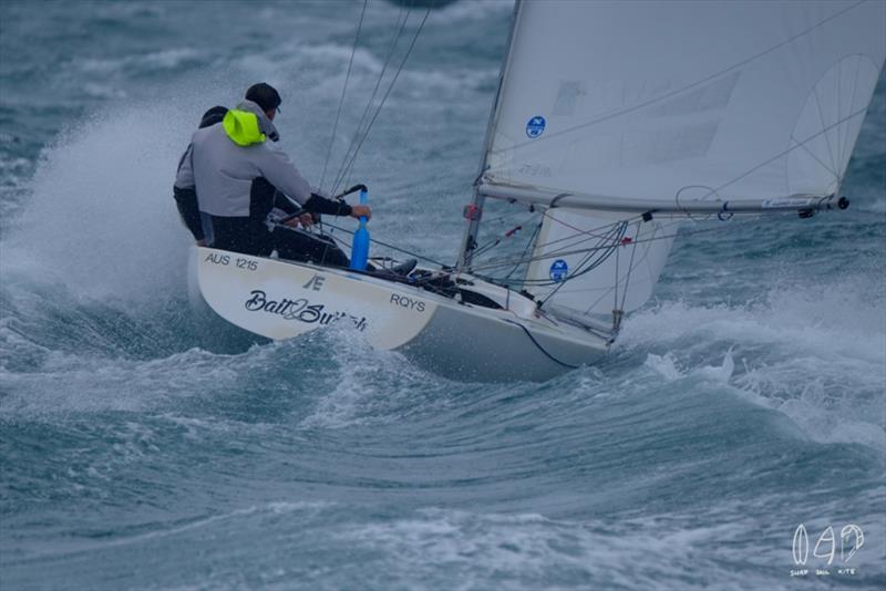 Etchells Pre Worlds - Day 1 photo copyright Mitchell Pearson / SurfSailKite taken at Royal Queensland Yacht Squadron and featuring the Etchells class