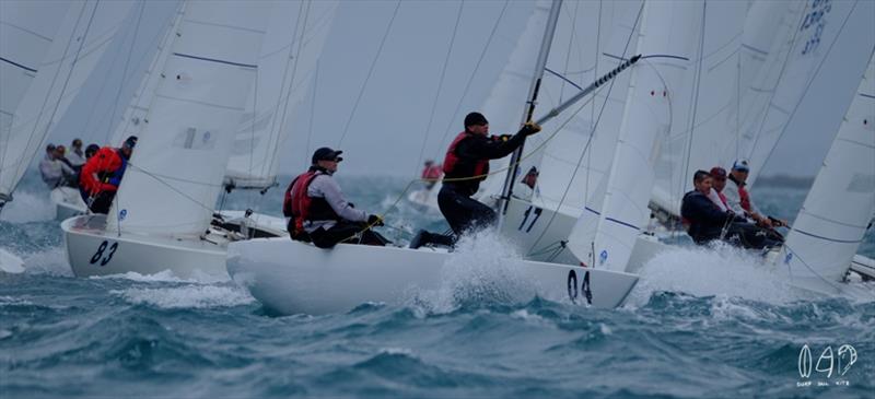 Etchells Pre Worlds - Day 1 photo copyright Mitchell Pearson / SurfSailKite taken at Royal Queensland Yacht Squadron and featuring the Etchells class