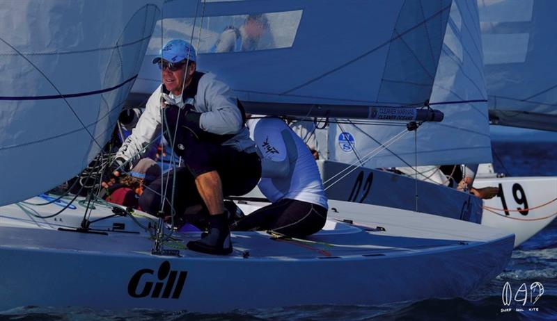 Focus. Focus. Focus photo copyright Mitchell Pearson / SurfSailKite taken at Royal Queensland Yacht Squadron and featuring the Etchells class