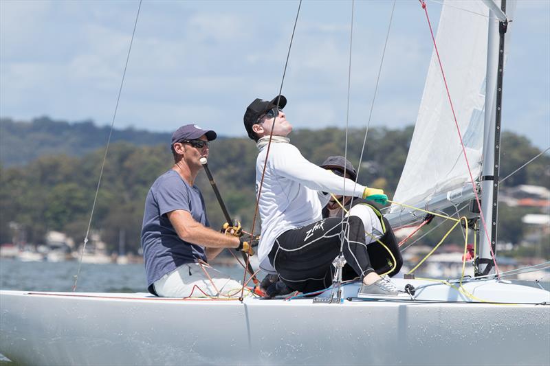 Magpie skippered by Graeme Taylor and crewed by James Mayo and Ben Lamb.  - photo © Alex McKinnon