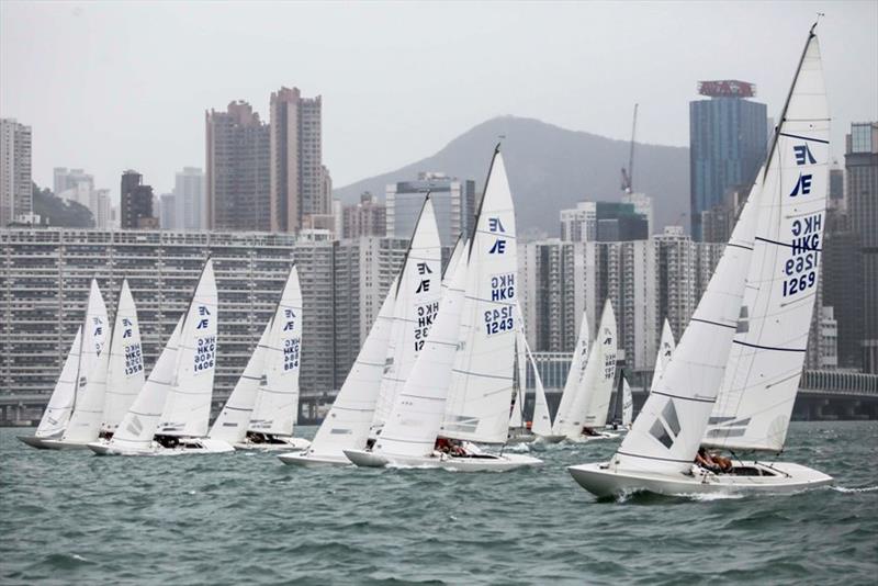 Ladies Helm Day 4 photo copyright Isaac Lawrence / RHKYC taken at Royal Hong Kong Yacht Club and featuring the Etchells class