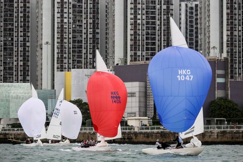 Ladies Helm Day 4 photo copyright Isaac Lawrence / RHKYC taken at Royal Hong Kong Yacht Club and featuring the Etchells class