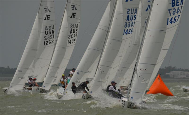 2019 CITGO Etchells World Championship - Day 2 photo copyright Etchells World Championship taken at Corpus Christi Yacht Club and featuring the Etchells class