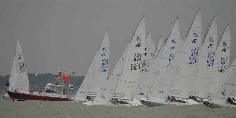 2019 CITGO Etchells World Championship - Day 2 photo copyright Etchells World Championship taken at Corpus Christi Yacht Club and featuring the Etchells class